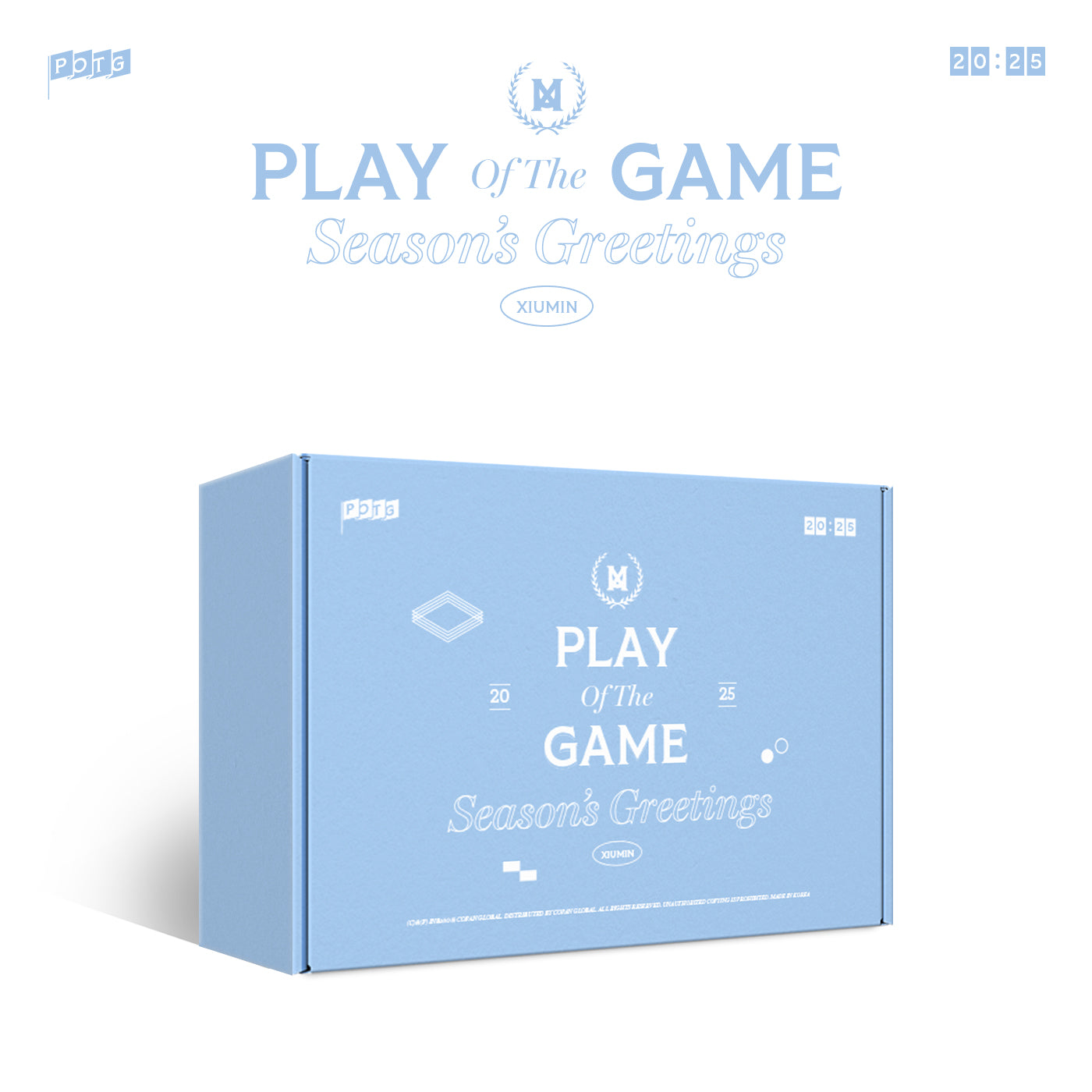 XIUMIN 2025 SEASON'S GREETINGS 'PLAY OF THE GAME' COVER