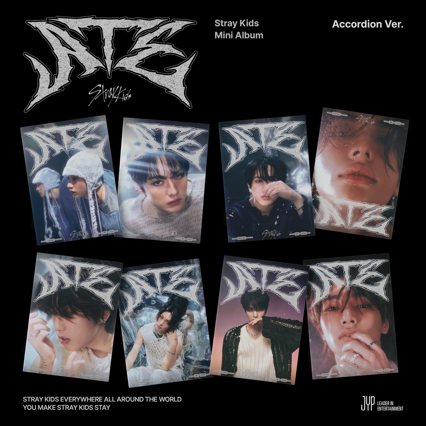 STRAY KIDS MINI ALBUM 'ATE' (ACCORDION) SET COVER