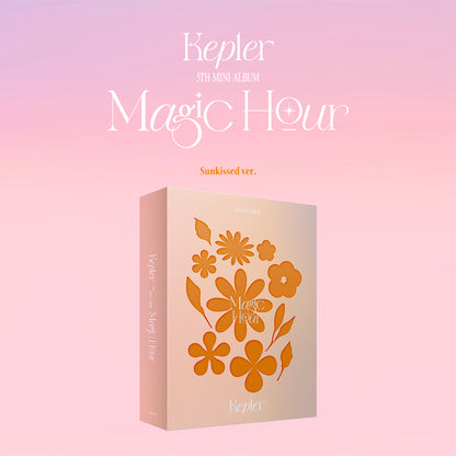 KEP1ER 5TH MINI ALBUM 'MAGIC HOUR' SUNKISSED VERSION COVER