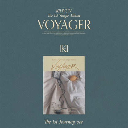 KIHYUN (MONSTA X) 1ST SINGLE ALBUM 'VOYAGER' THE 1ST JOURNEY VERSION COVER