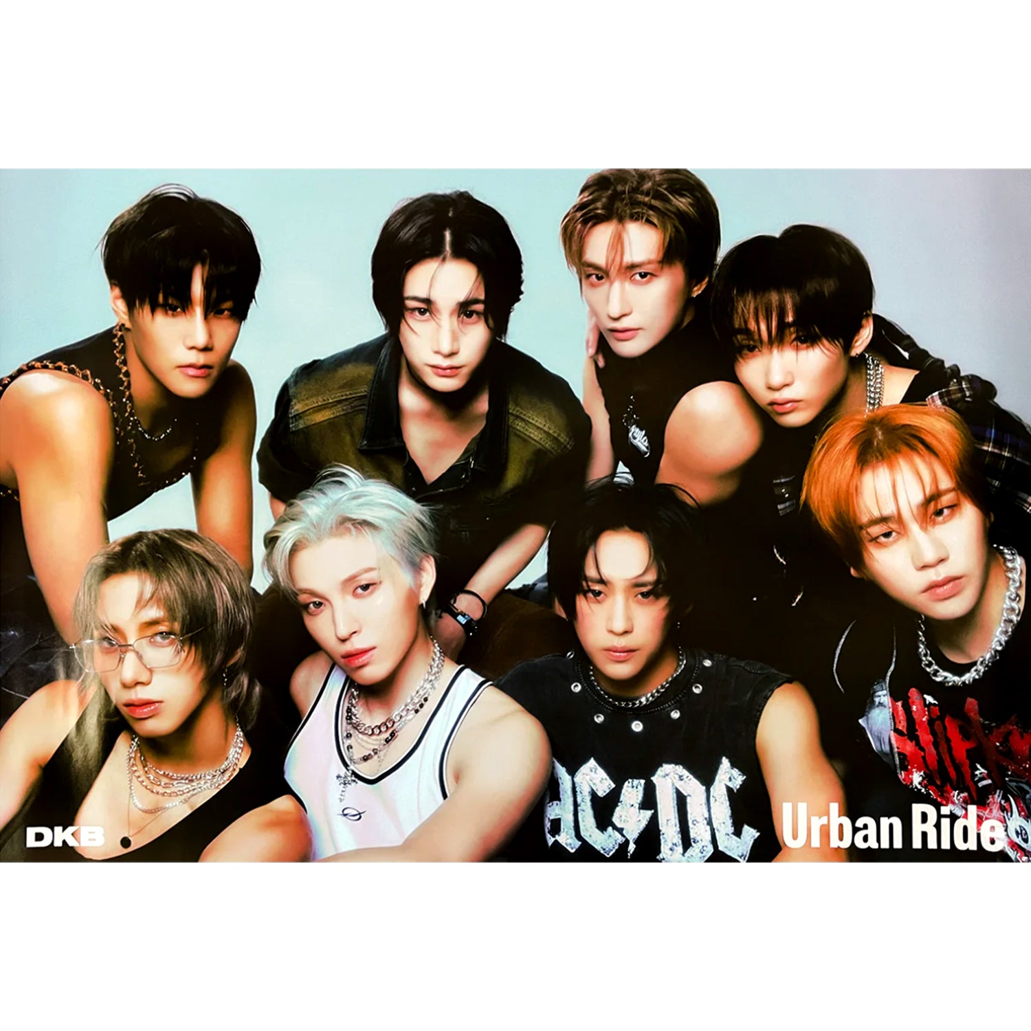 DKB 8TH MINI ALBUM 'URBAN RIDE' POSTER ONLY URBAN VERSION COVER