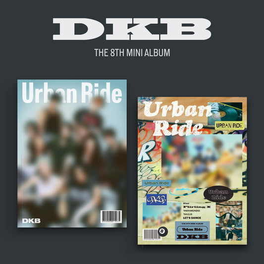 DKB 8TH MINI ALBUM 'URBAN RIDE' SET COVER