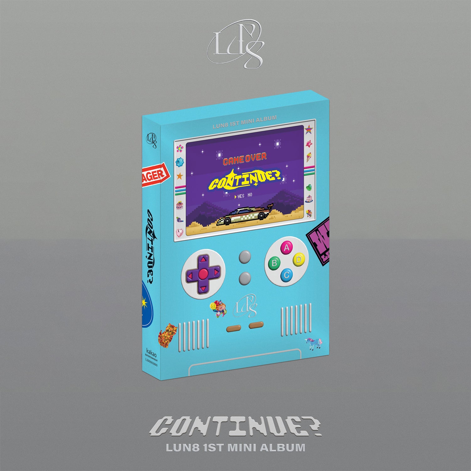 LUN8 1ST MINI ALBUM 'CONTINUE?' WE VERSION COVER