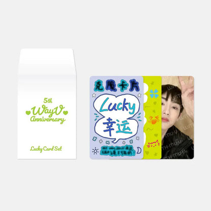 WAYV 5TH ANNIVERSARY MERCHANDISE (LUCKY CARD SET) WINWIN VERSION COVER