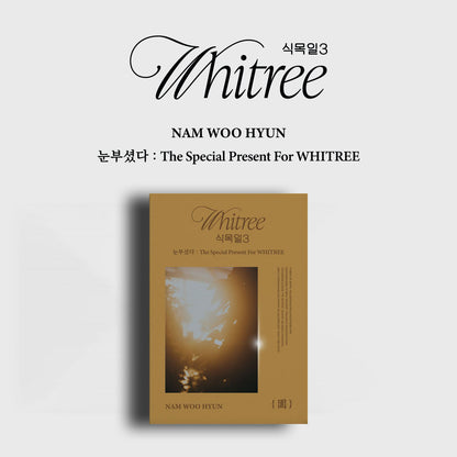 NAM WOOHYUN ALBUM 'THE SPECIAL PRESENT FOR WHITREE' WON VERSION COVER