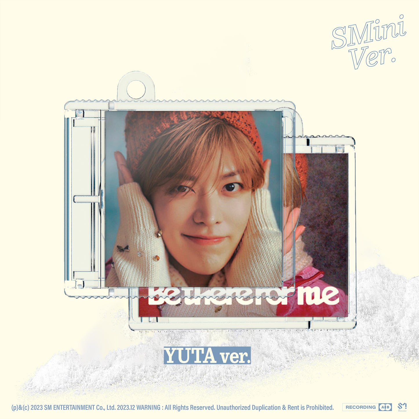 NCT 127 WINTER SPECIAL SINGLE 'BE THERE FOR ME' (SMINI) YUTA VERSION COVER