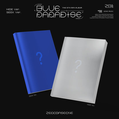 ZEROBASEONE (ZB1) 5TH MINI ALBUM 'BLUE PARADISE' COVER