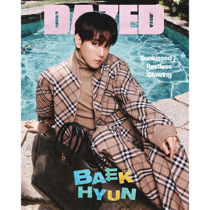 DAZED 'JULY 2024 - BAEKHYUN & BIBI' A VERSION COVER