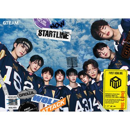 &TEAM 1ST ALBUM 'FIRST HOWLING : NOW' B VERSION COVER