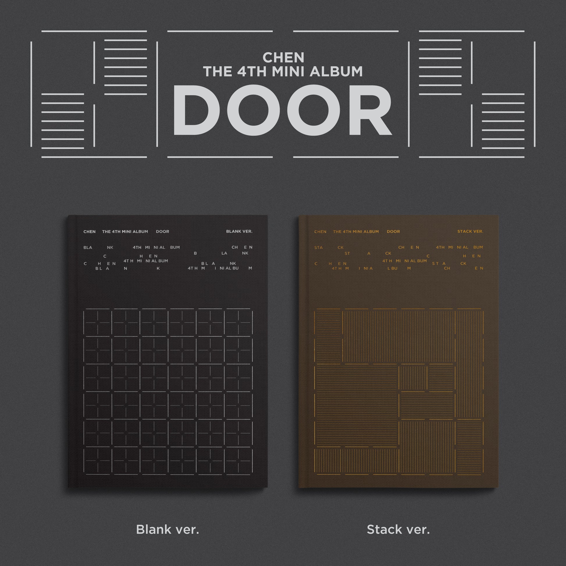 CHEN 4TH MINI ALBUM 'DOOR' SET COVER