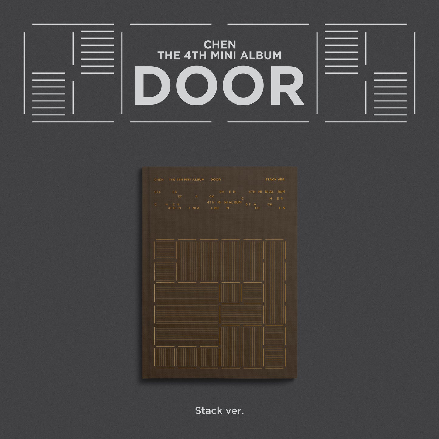 CHEN 4TH MINI ALBUM 'DOOR' STACK VERSION COVER