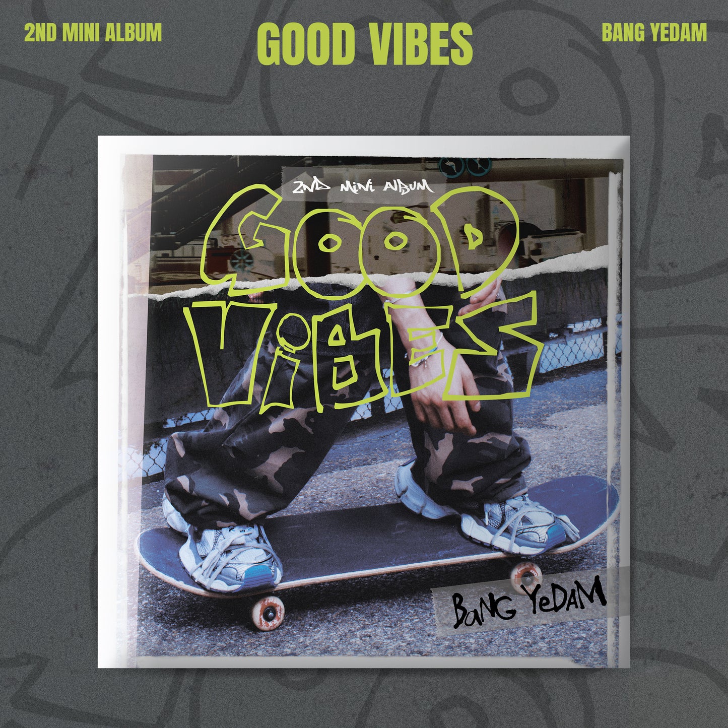 BANG YEDAM 2ND MINI ALBUM 'GOOD VIBES' COVER