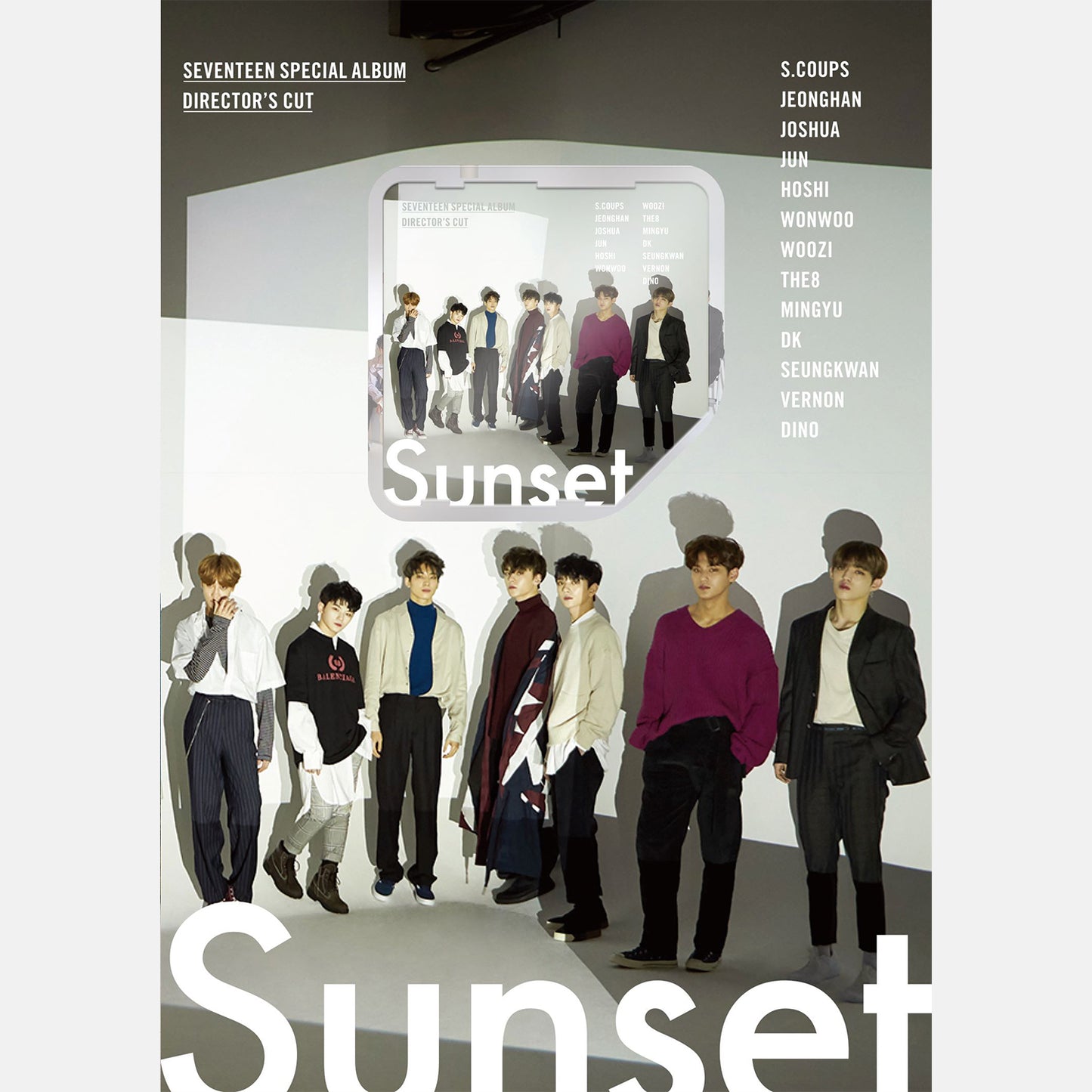 SEVENTEEN SPECIAL ALBUM 'DIRECTOR'S CUT' (SMC) COVER