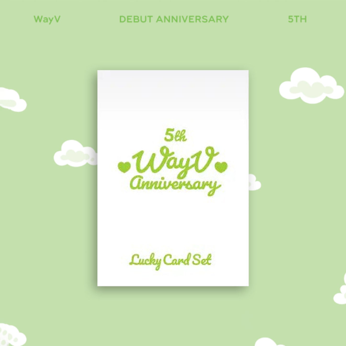 WAYV 5TH ANNIVERSARY MERCHANDISE (LUCKY CARD SET) COVER