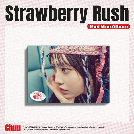 CHUU 2ND MINI ALBUM 'STRAWBERRY RUSH' (STAYG) COVER