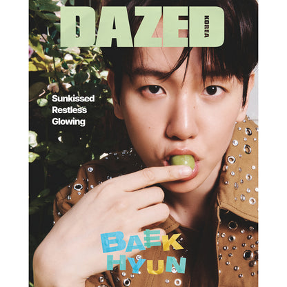 DAZED 'JULY 2024 - BAEKHYUN & BIBI' D VERSION COVER