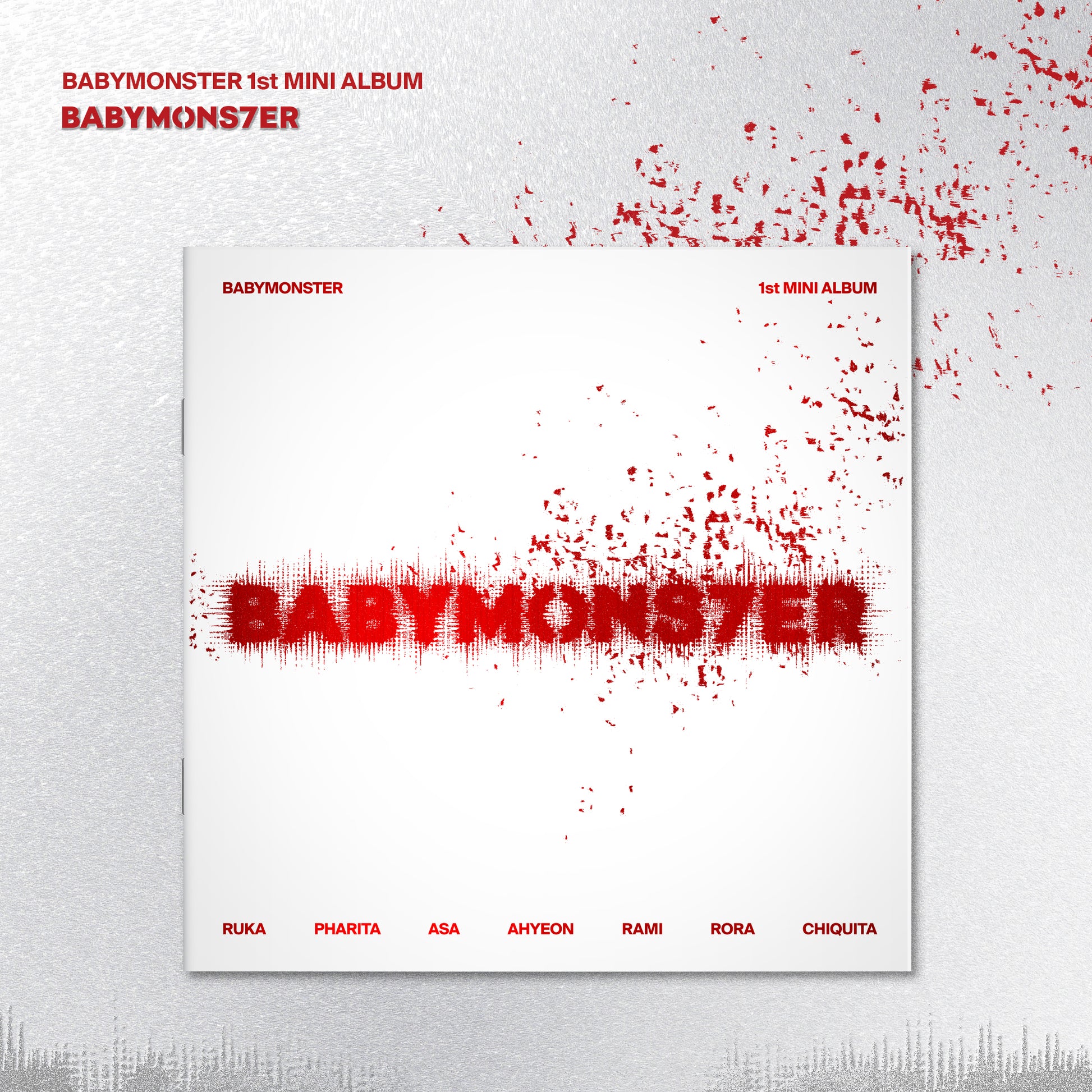 BABYMONSTER 1ST MINI ALBUM 'BABYMONS7ER' (PHOTOBOOK) COVER