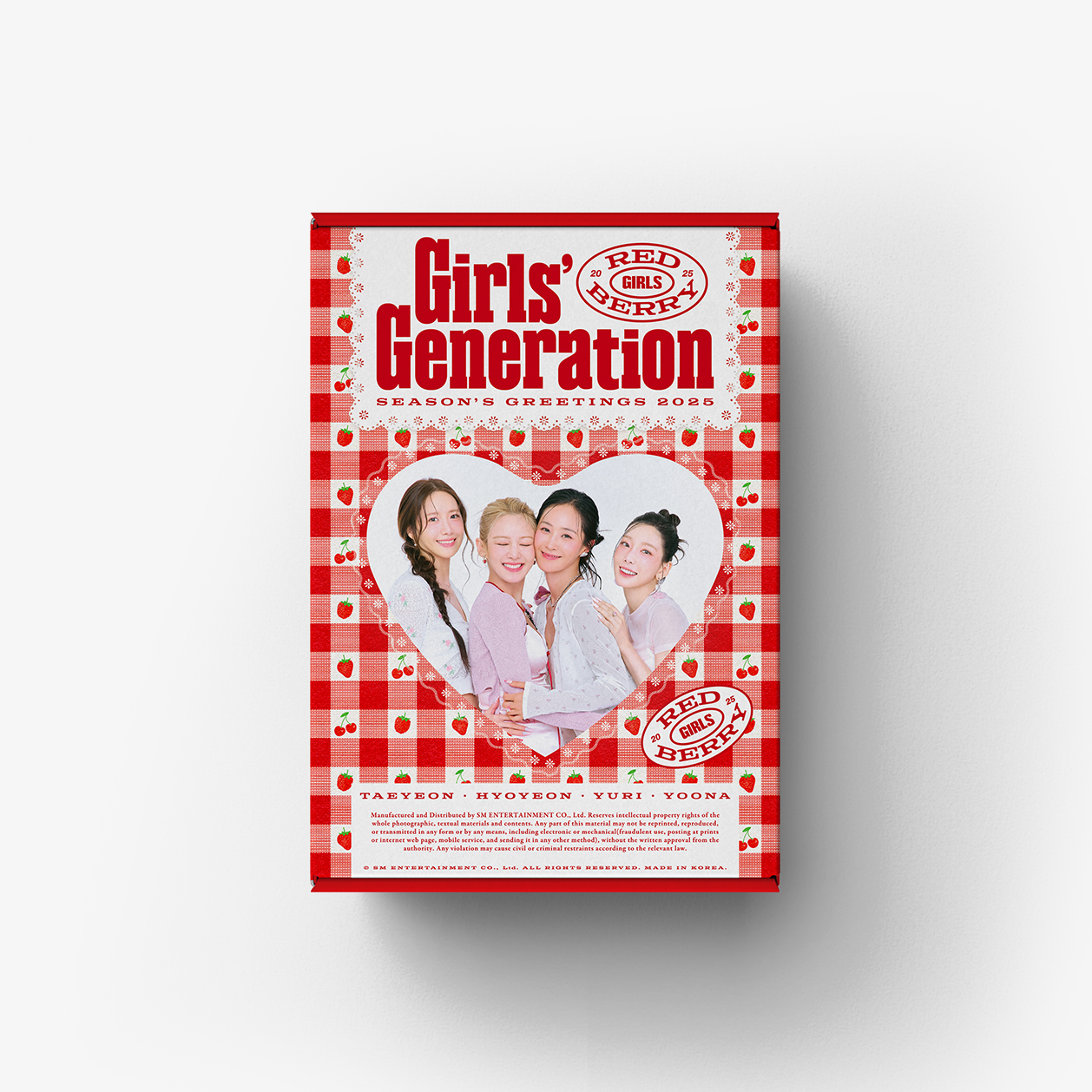 GIRLS' GENERATION 2025 SEASON'S GREETINGS COVER