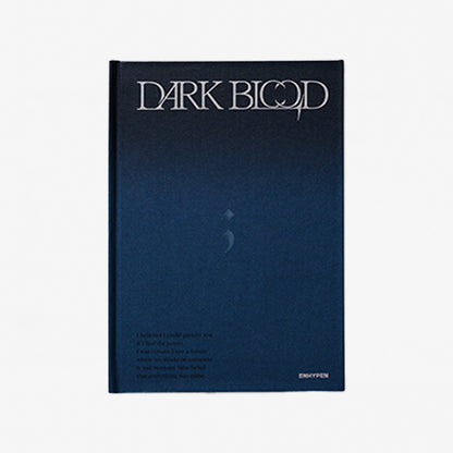 ENHYPEN 4TH MINI ALBUM 'DARK BLOOD' FULL VERSION COVER