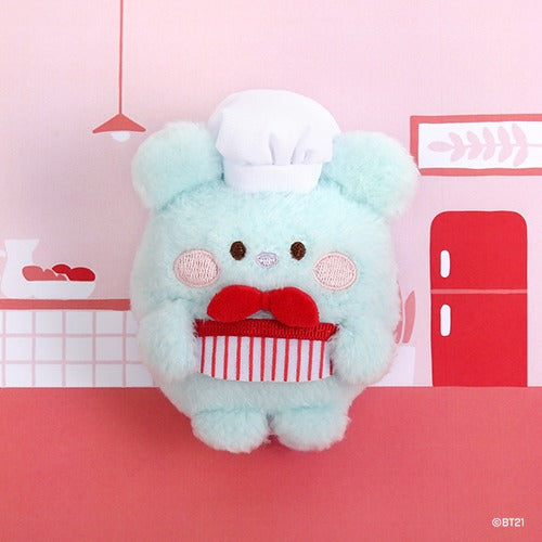 BT21 MININI PLUSH KEYRING [CHEF] KOYA VERSION COVER