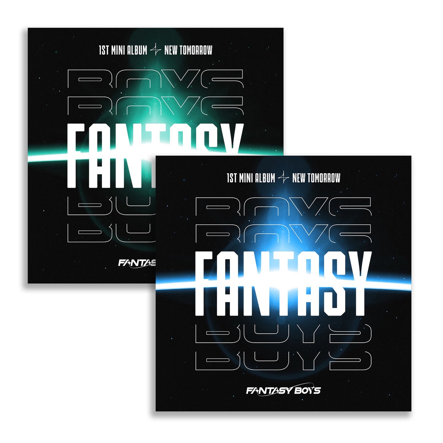 FANTASY BOYS 1ST MINI ALBUM 'NEW TOMORROW' SET COVER