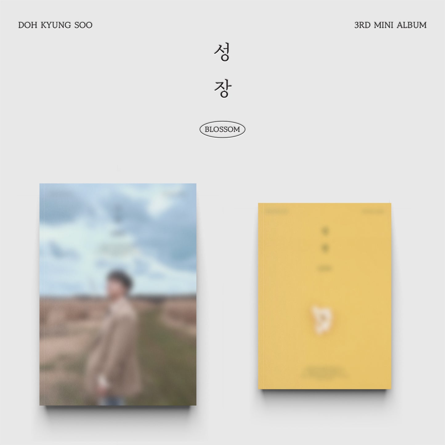 DOH KYUNG SOO 3RD MINI ALBUM 'BLOSSOM' SET COVER