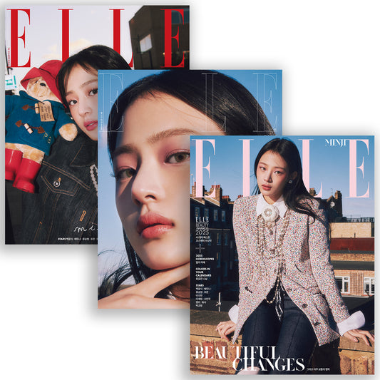 ELLE 'JANUARY 2025 - MINJI (NEWJEANS)' SET COVER