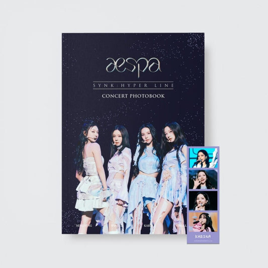 AESPA 1ST CONCERT PHOTOBOOK 'SYNK : HYPER LINE' COVER