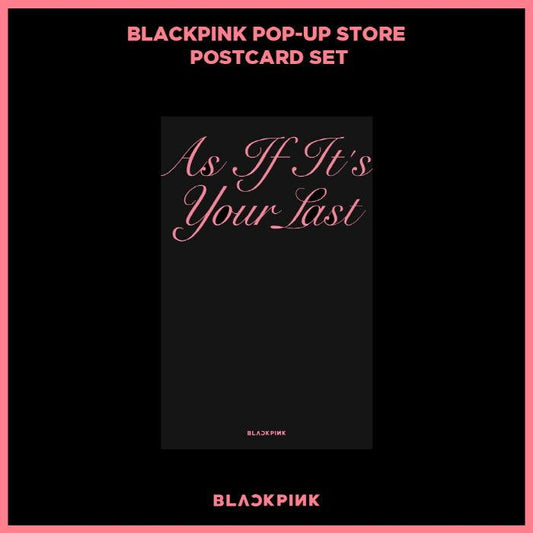 BLACKPINK POP-UP STORE POSTCARD SET (22 SHEETS) - KPOP REPUBLIC