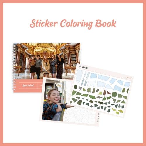 RED VELVET 'STICKER COLORING BOOK'