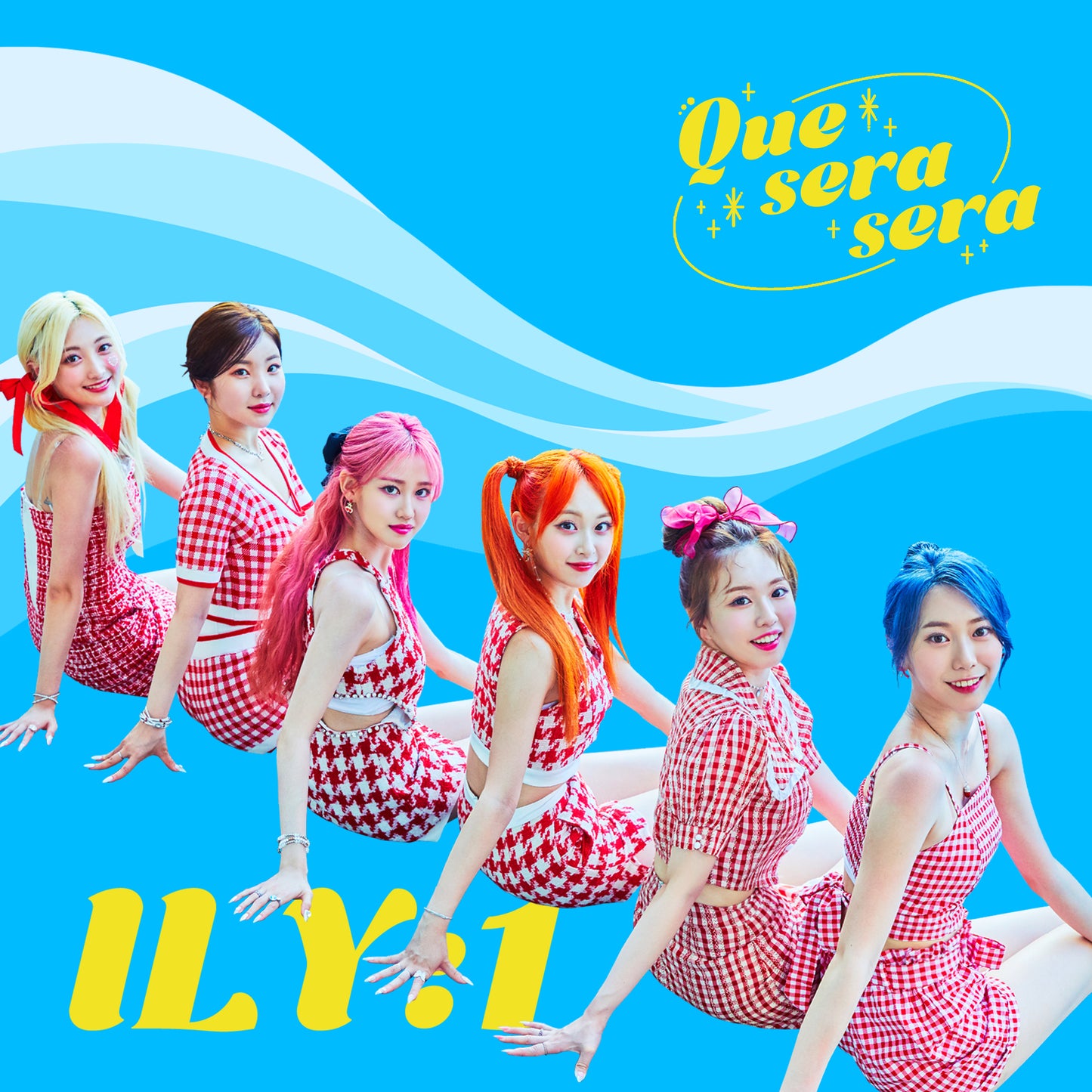 ILY:1 SINGLE ALBUM 'QUE SERA SERA' COVER