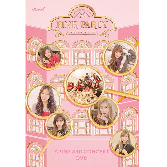 APINK 3RD CONCERT 'PINK PARTY' DVD (2 Disc) - KPOP REPUBLIC