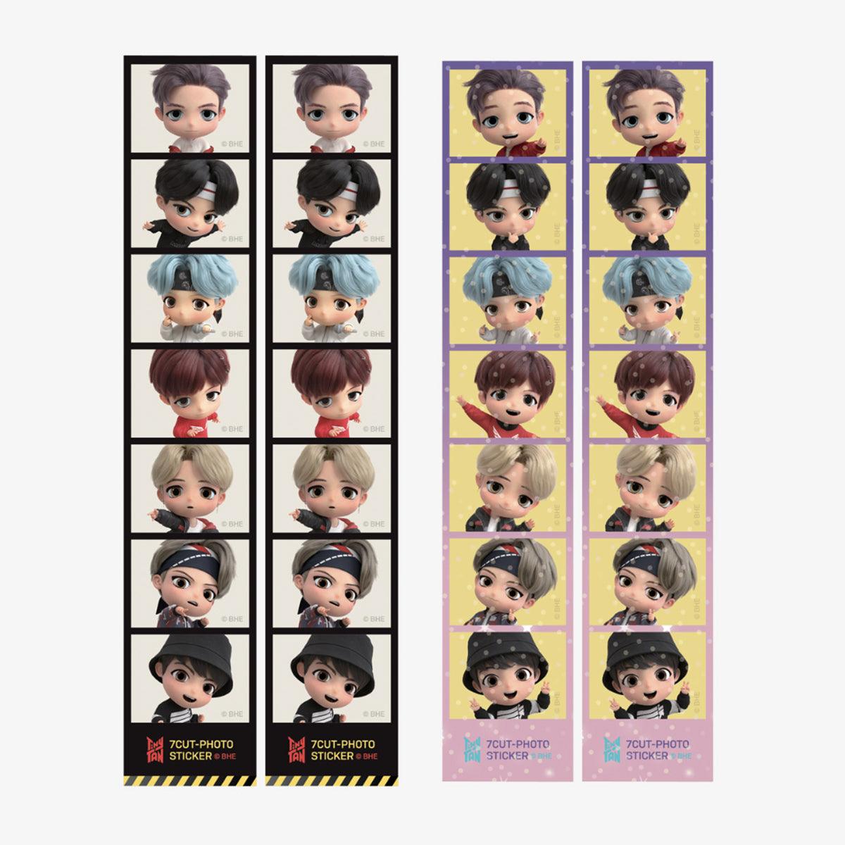 BTS TINYTAN 7 CUT-PHOTO STICKER