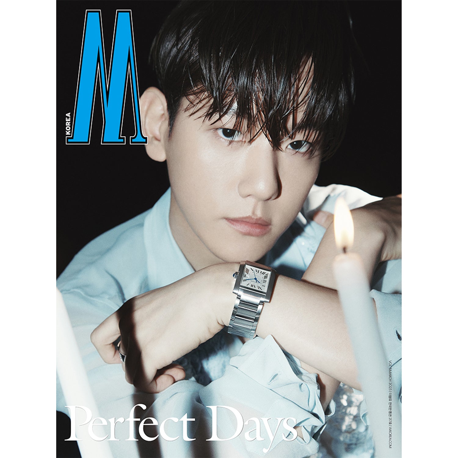 W KOREA 'MARCH 2023 - BAEKHYUN (EXO)' A VERSION COVER