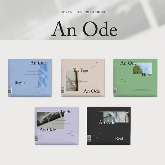 SEVENTEEN 3RD ALBUM 'AN ODE' + POSTER - KPOP REPUBLIC