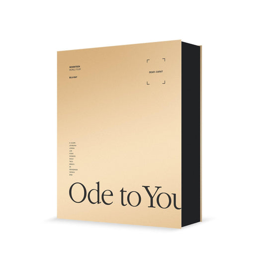 SEVENTEEN 'WORLD TOUR ODE TO YOU IN SEOUL' BLU-RAY - KPOP REPUBLIC