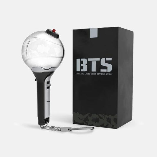 BTS OFFICIAL LIGHT STICK KEYRING (VER.2) - KPOP REPUBLIC