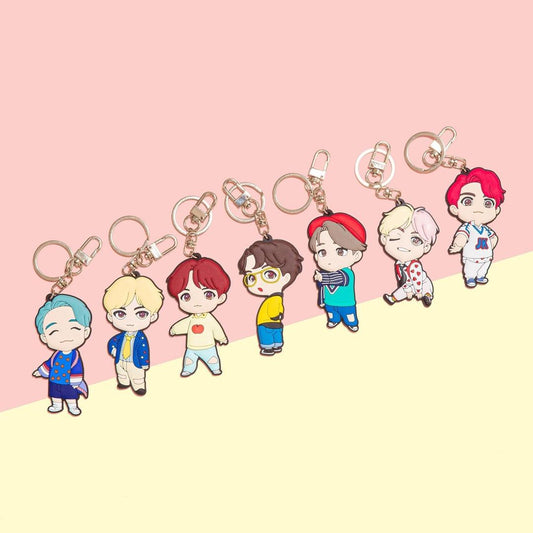 BTS 'HOUSE OF BTS CHARACTER KEYRING' - KPOP REPUBLIC