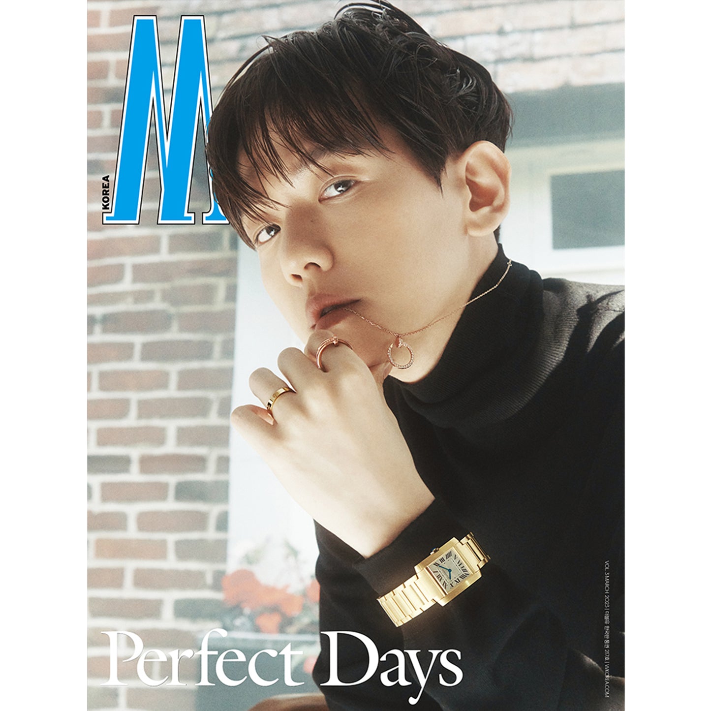 W KOREA 'MARCH 2023 - BAEKHYUN (EXO)' B VERSION COVER