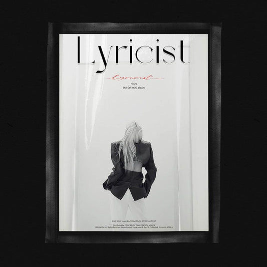 HEIZE 6TH MINI ALBUM 'LYRICIST'