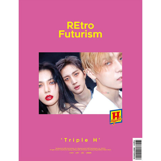 TRIPLE H 2ND MINI ALBUM 'RETRO FUTURISM' + POSTER - KPOP REPUBLIC