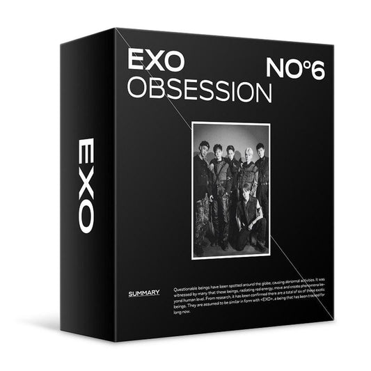 EXO 6TH ALBUM 'OBSESSION' KIHNO + POSTER - KPOP REPUBLIC