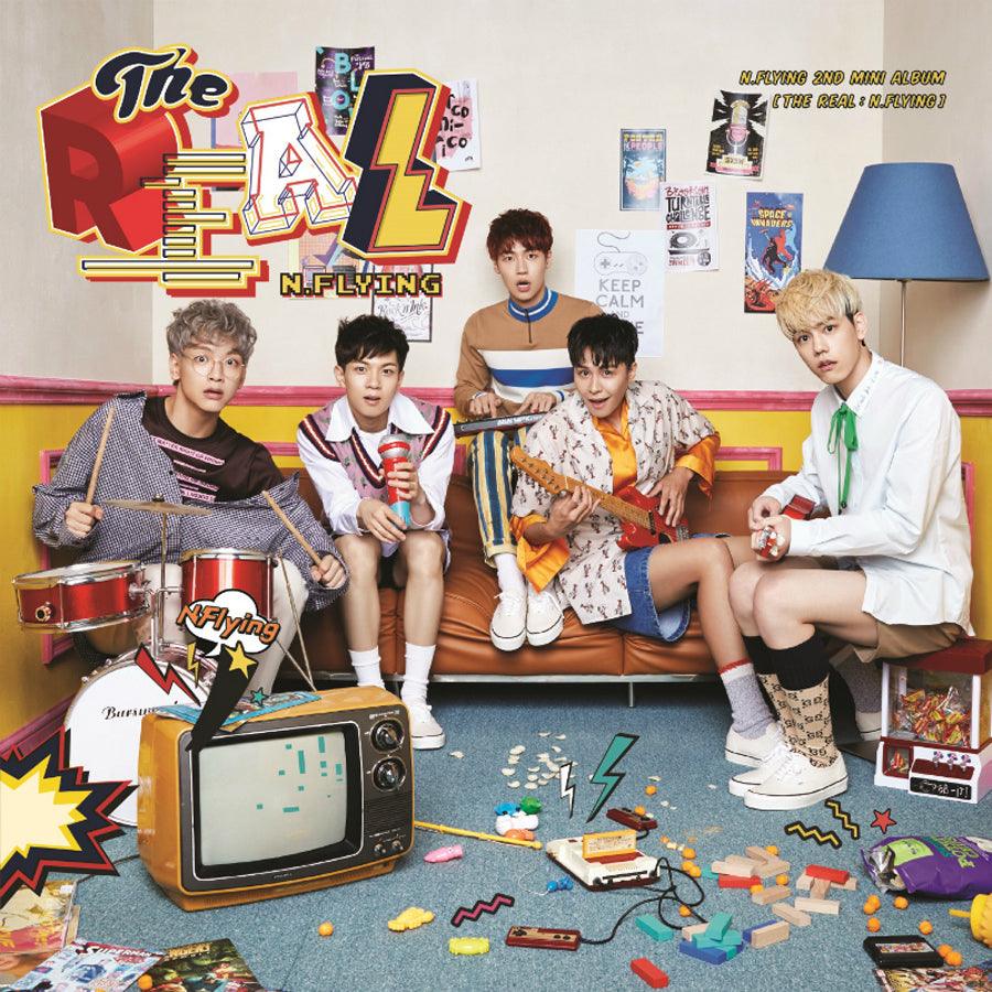 N.FLYING 2ND MINI ALBUM 'THE REAL: N.FLYING' + POSTER - KPOP REPUBLIC