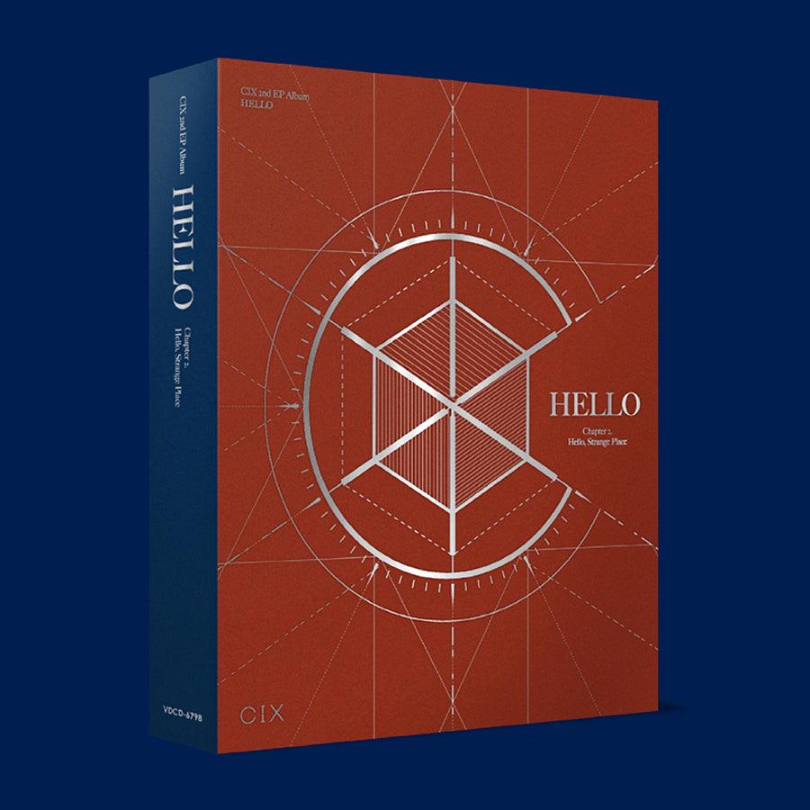 CIX 2ND MINI ALBUM 'HELLO CHAPTER 2. HELLO, STRANGE PLACE' + POSTER - KPOP REPUBLIC