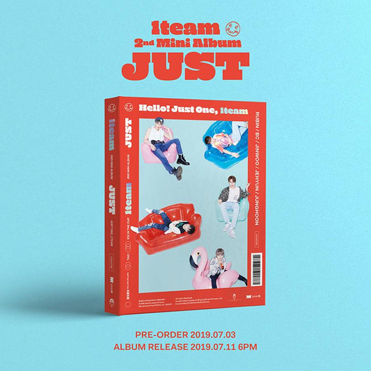 1TEAM 2ND MINI ALBUM 'JUST'