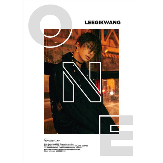 LEE GIKWANG 1ST MINI ALBUM 'ONE' - KPOP REPUBLIC