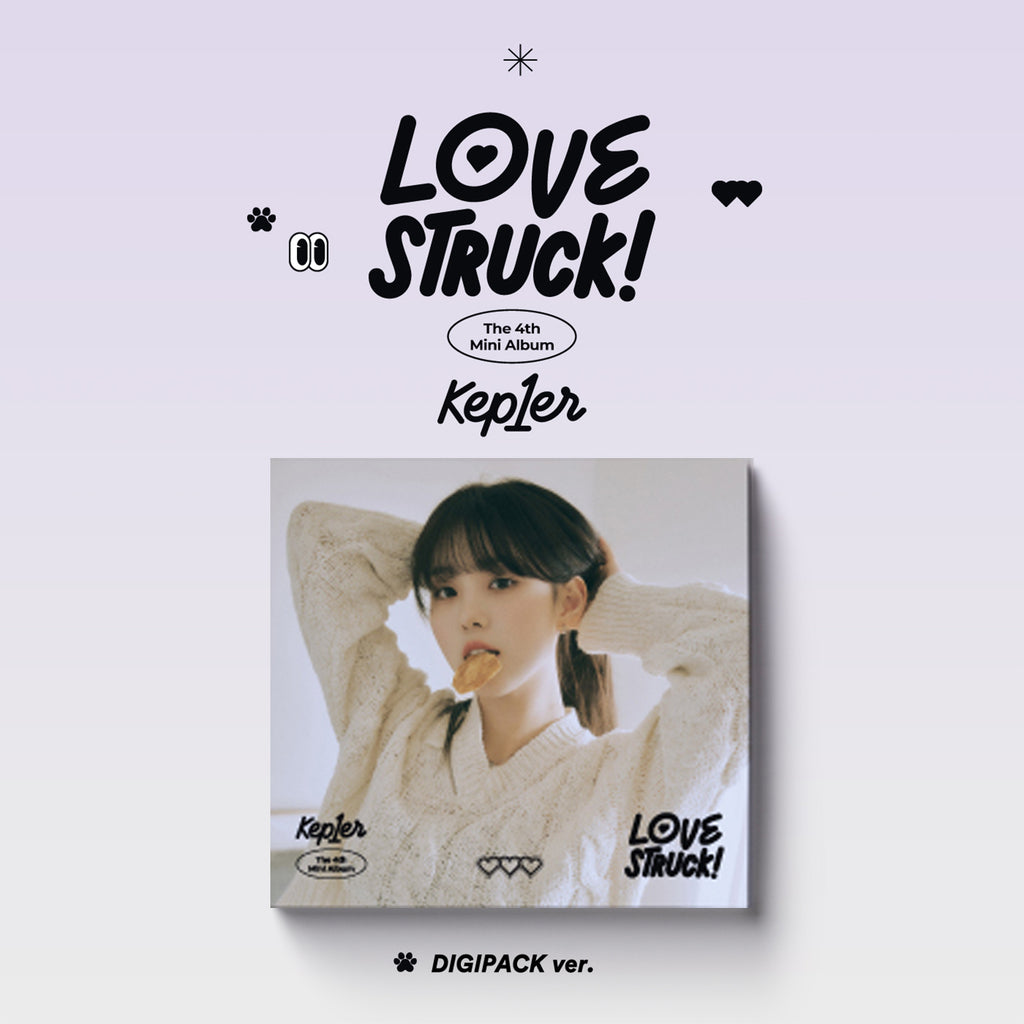 KEP1ER 4TH MINI ALBUM 'LOVESTRUCK!' (DIGIPACK)