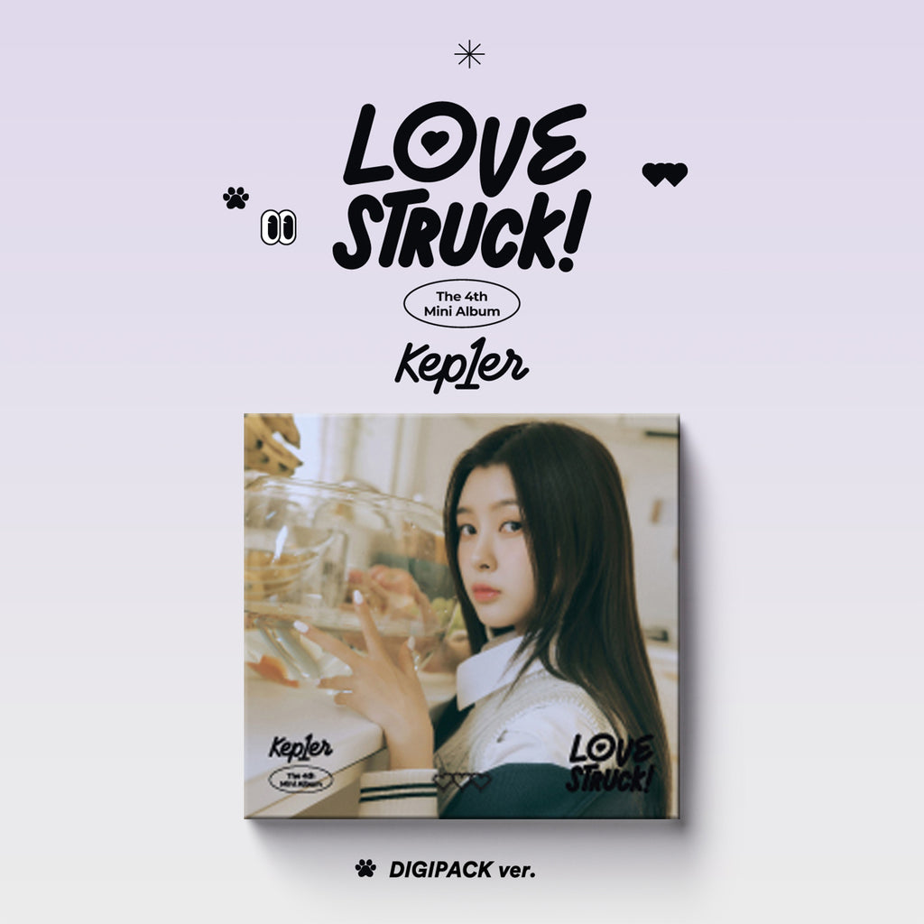 KEP1ER 4TH MINI ALBUM 'LOVESTRUCK!' (DIGIPACK)