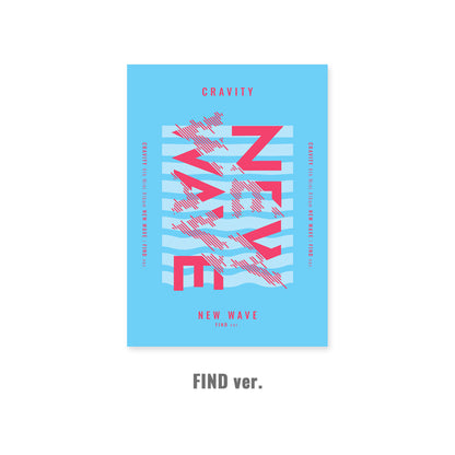 CRAVITY 4TH MINI ALBUM 'NEW WAVE' FIND COVER