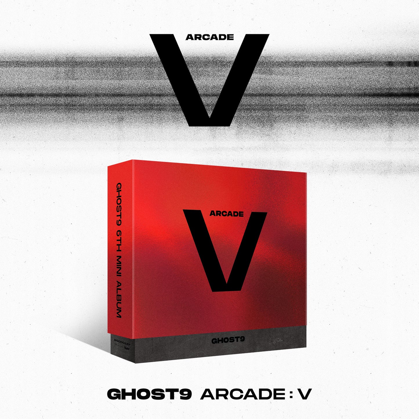 GHOST9 6TH MINI ALBUM 'ARCADE:V' MYSTERY VERSION COVER